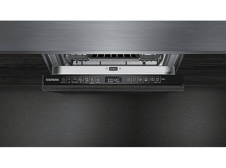 SIEMENS SR65YX08ME iQ500 Geschirrspüler (vollintegrierbar, 448 mm breit, 43 dB (A), B)