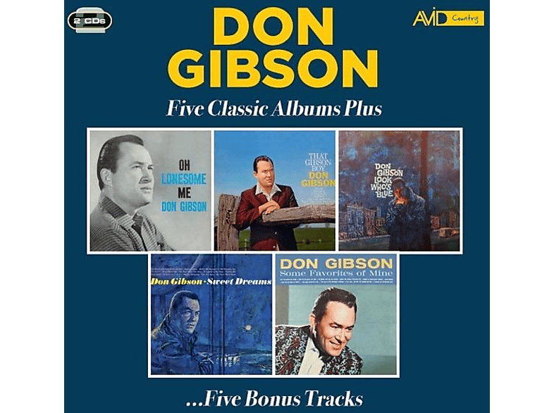 Don Gibson - Five Classic Albums Plus - (CD)
