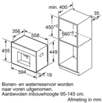 BOSCH Inbouw espressomachine (CTL636ES1)