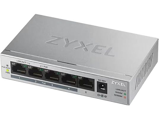 ZYXEL GS1005HP - Switch (Argento)