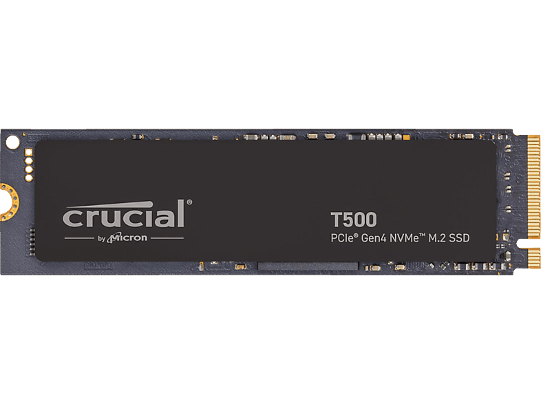 CRUCIAL T500 Festplatte 1 TB SSD M 2 Via PCIe Intern 1 Festplatte