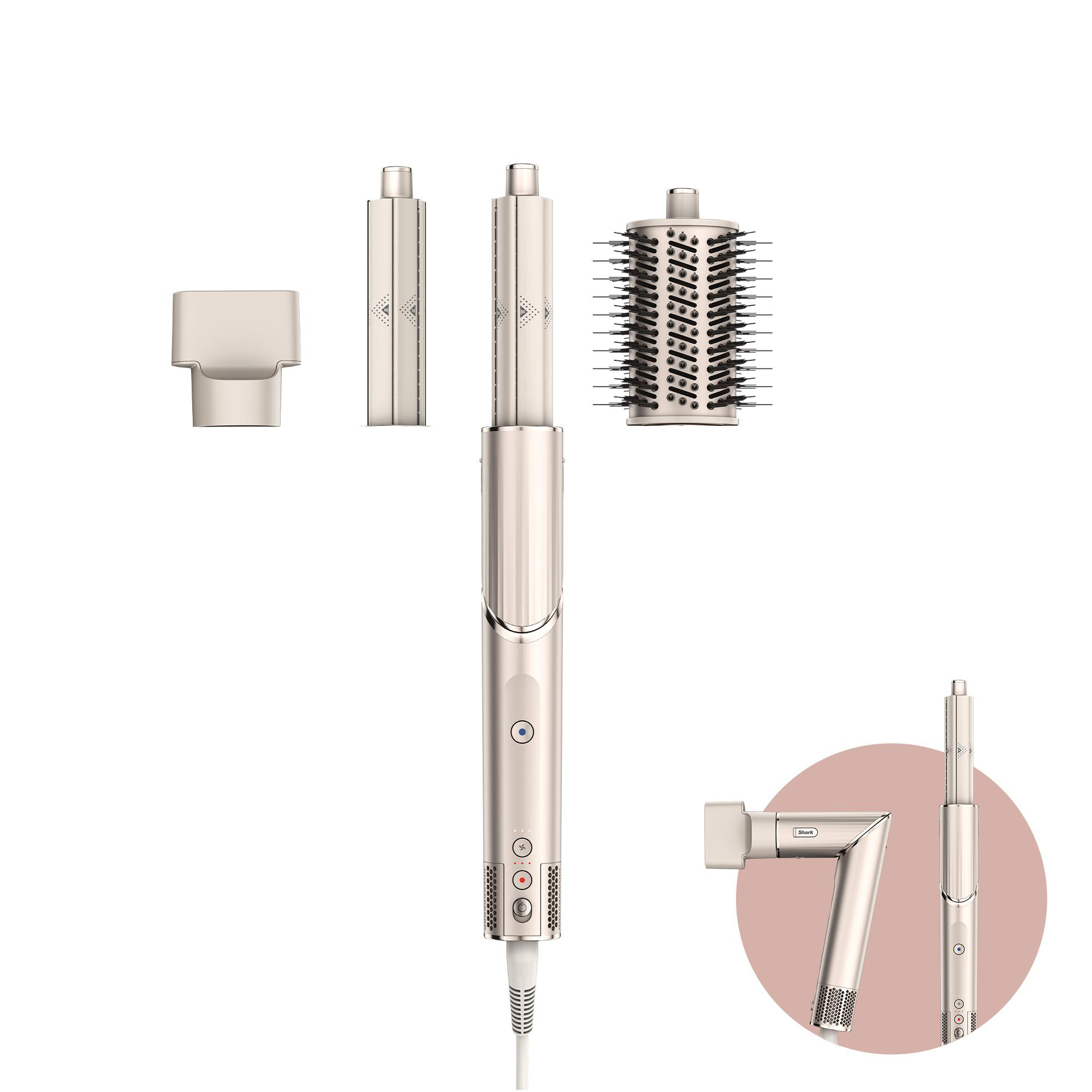 SHARK HD424SLEU
 FlexStyle 3-in-1 Haarstyler Haartrockner