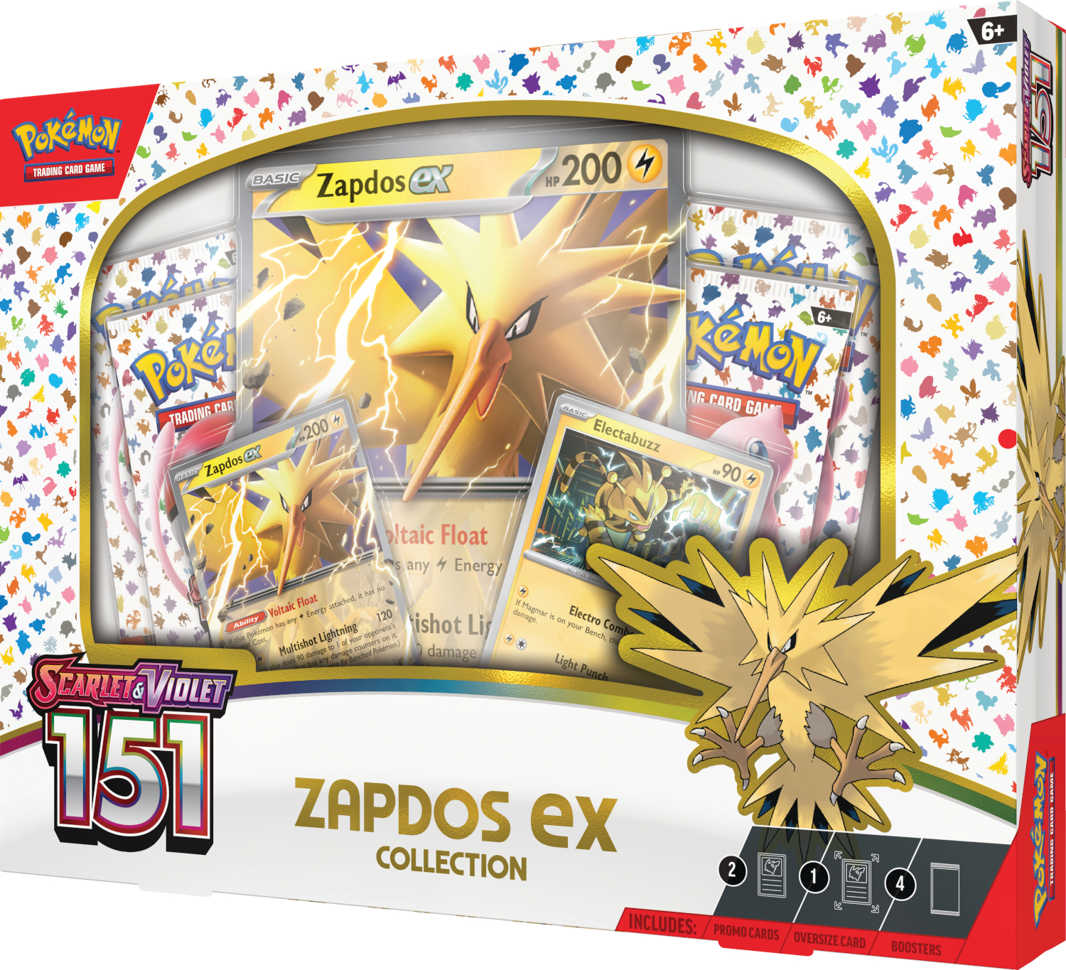 Scarlet & Violet: 151 - Zapdos Ex UK