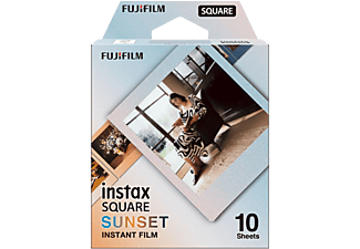 FUJIFILM Instax Square film sunset 10kép, instant film Square formátumú Instax fényképezőgéphez