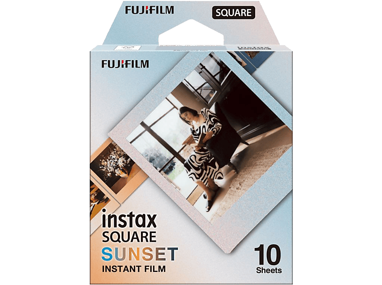 FUJIFILM Instax Square film sunset 10kép, instant formátumú fényképezőgéphez