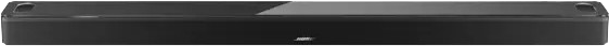 Egy fekete soundbar, a közepén a 'JBL' szóval. A soundbar téglalap alakú.