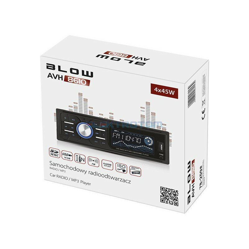 Radioodtwarzacz BLOW AVH-8610