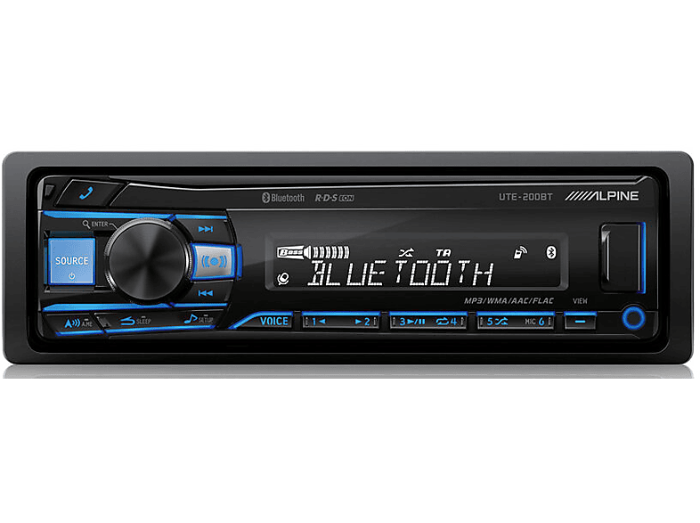 Radioodtwarzacz samochodowy ALPINE UTE-200BT-Zdjęcie-0