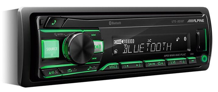 Radioodtwarzacz samochodowy ALPINE UTE-201BT