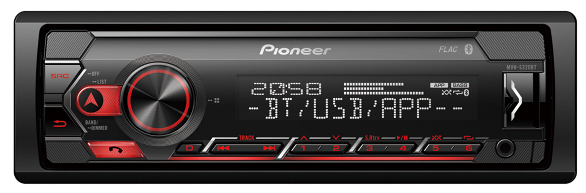 Radioodtwarzacz samochodowy PIONEER MVH-S320BT