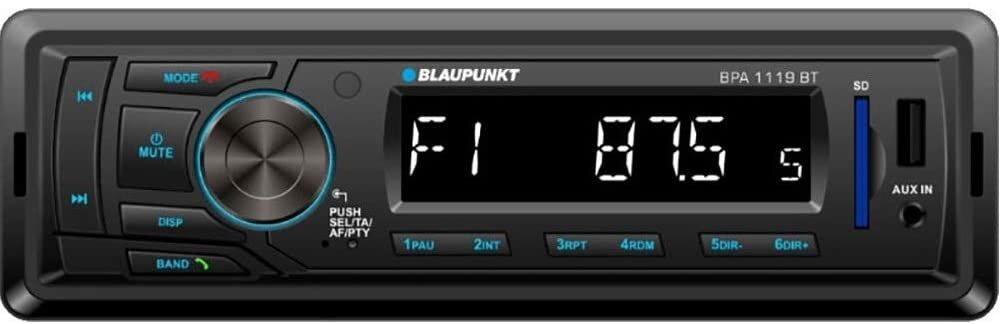 Radioodtwarzacz samochodowy BLAUPUNKT BPA 1119 BT