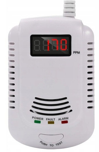gwd エラー Czujnik gazu i tlenku węgla, Extralink JKD-808COM