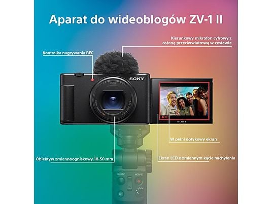 Aparat dla vlogerów SONY ZV-1 II