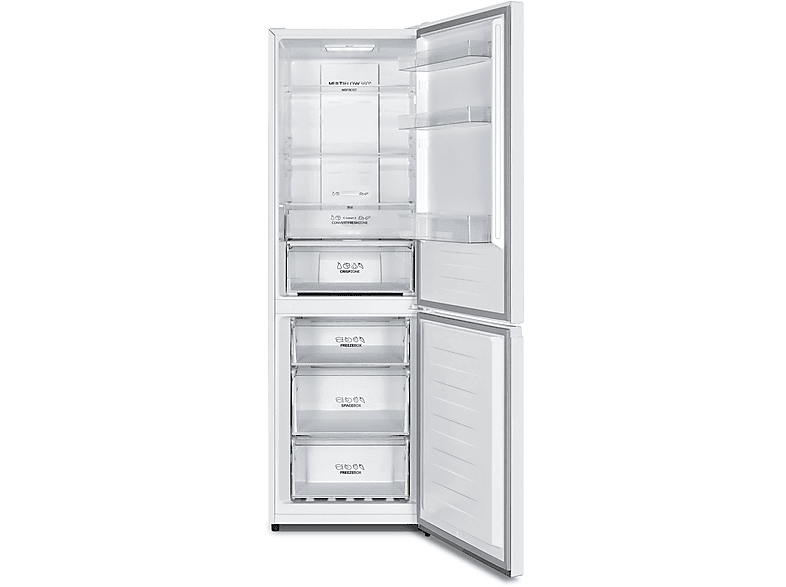 GORENJE NRK619CAW4 Kühlgefrierkombination (C, 304 l, 1860 mm hoch, Weiß)