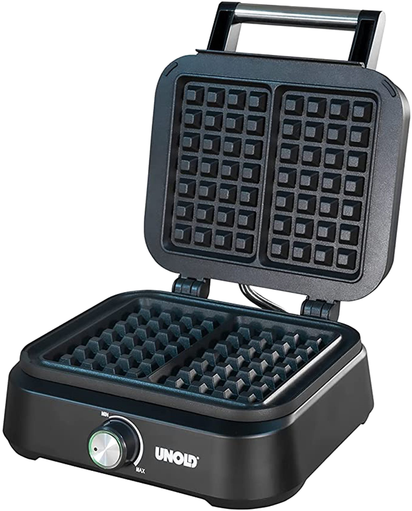 UNOLD U48275 Belga gofrisütő készülék, 1500 W, fekete