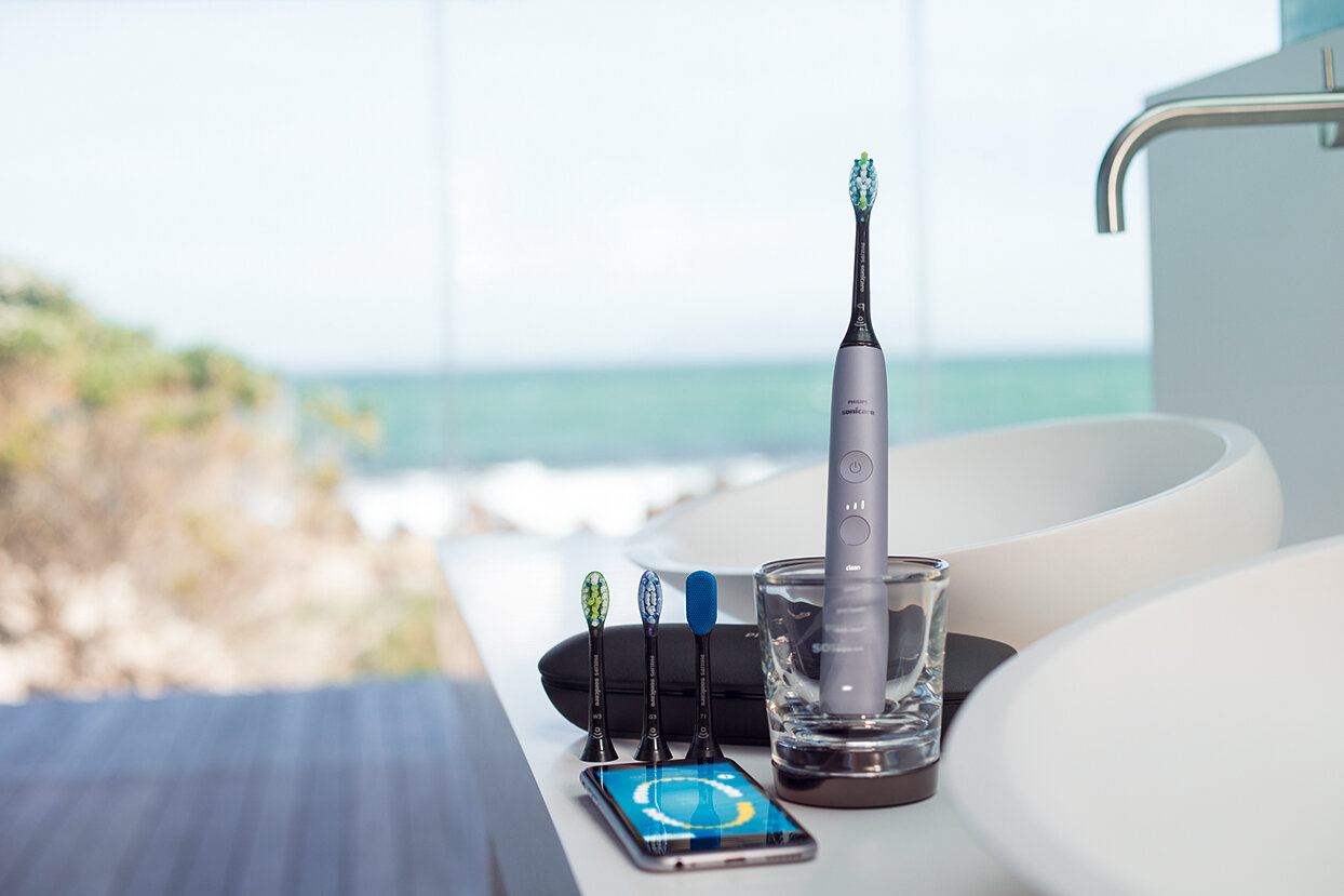 Szczoteczka soniczna PHILIPS SONICARE DiamondClean Smart HX9924/47 z aplikacją na telefon