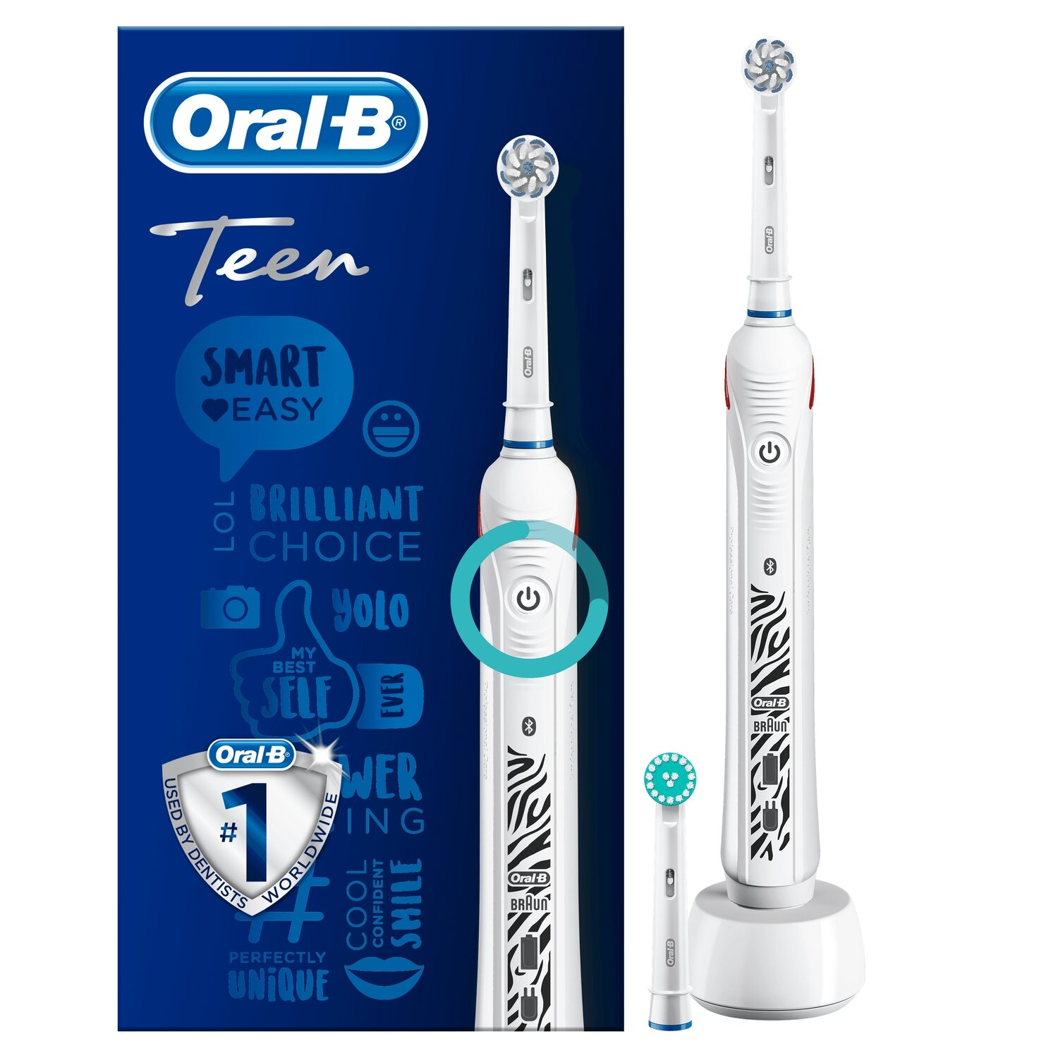 Szczoteczka elektryczna dla dzieci ORAL-B D16 Teen Junior Biała