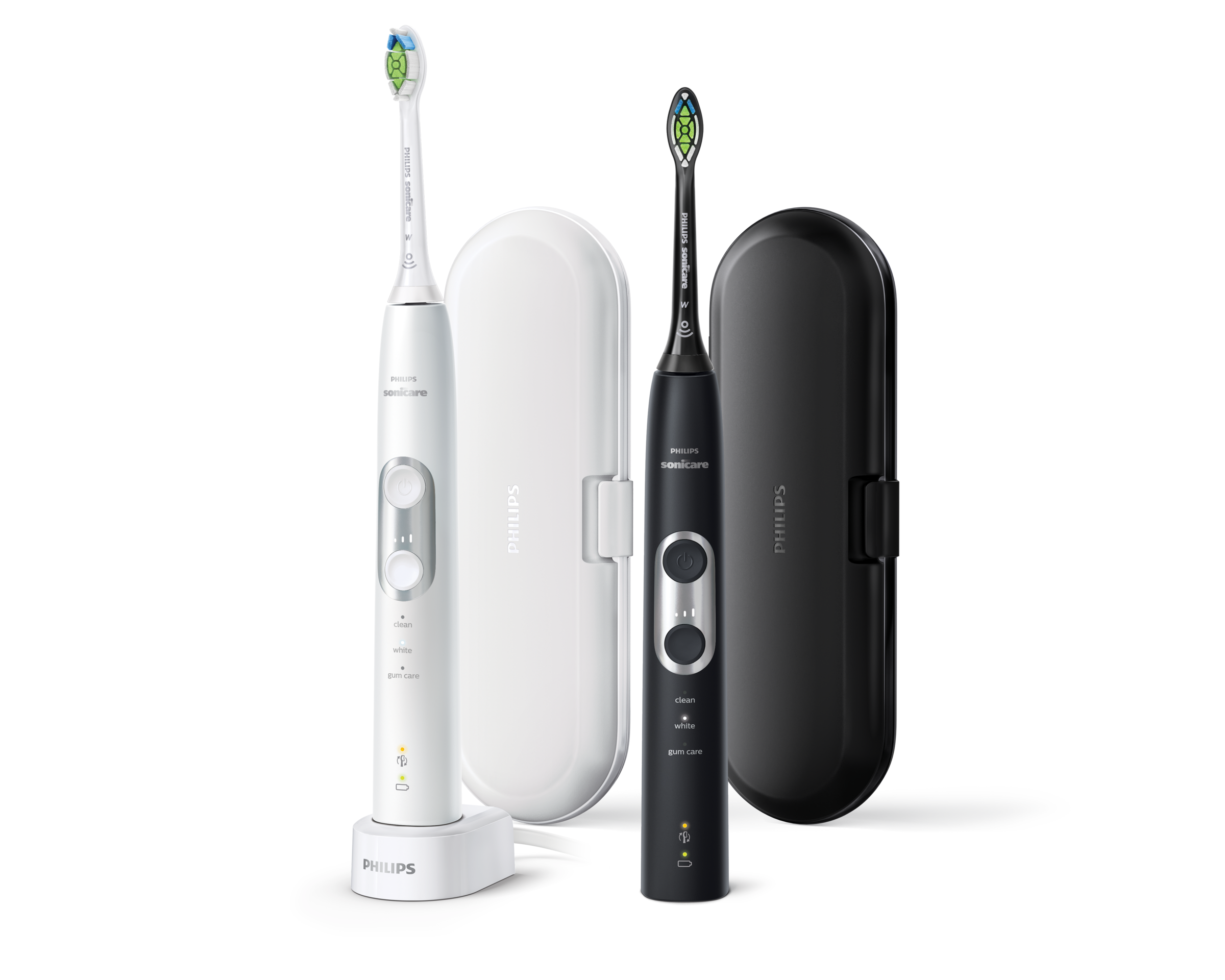 Zestaw szczoteczek sonicznych PHILIPS SONICARE ProtectiveClean 6100 HX6877/35 (2 szt.)