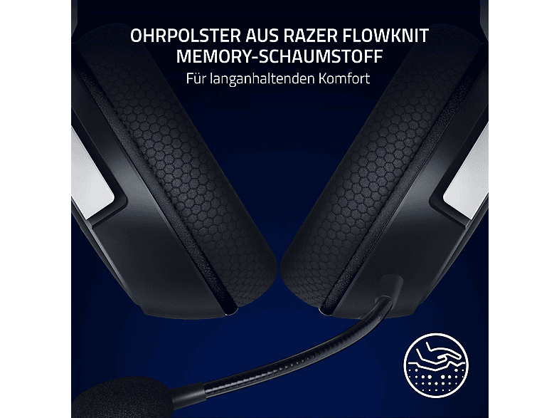 Thumbnail - RAZER Kaira HyperSpeed für PlayStation 5, Over-ear Gaming Headset Weiß