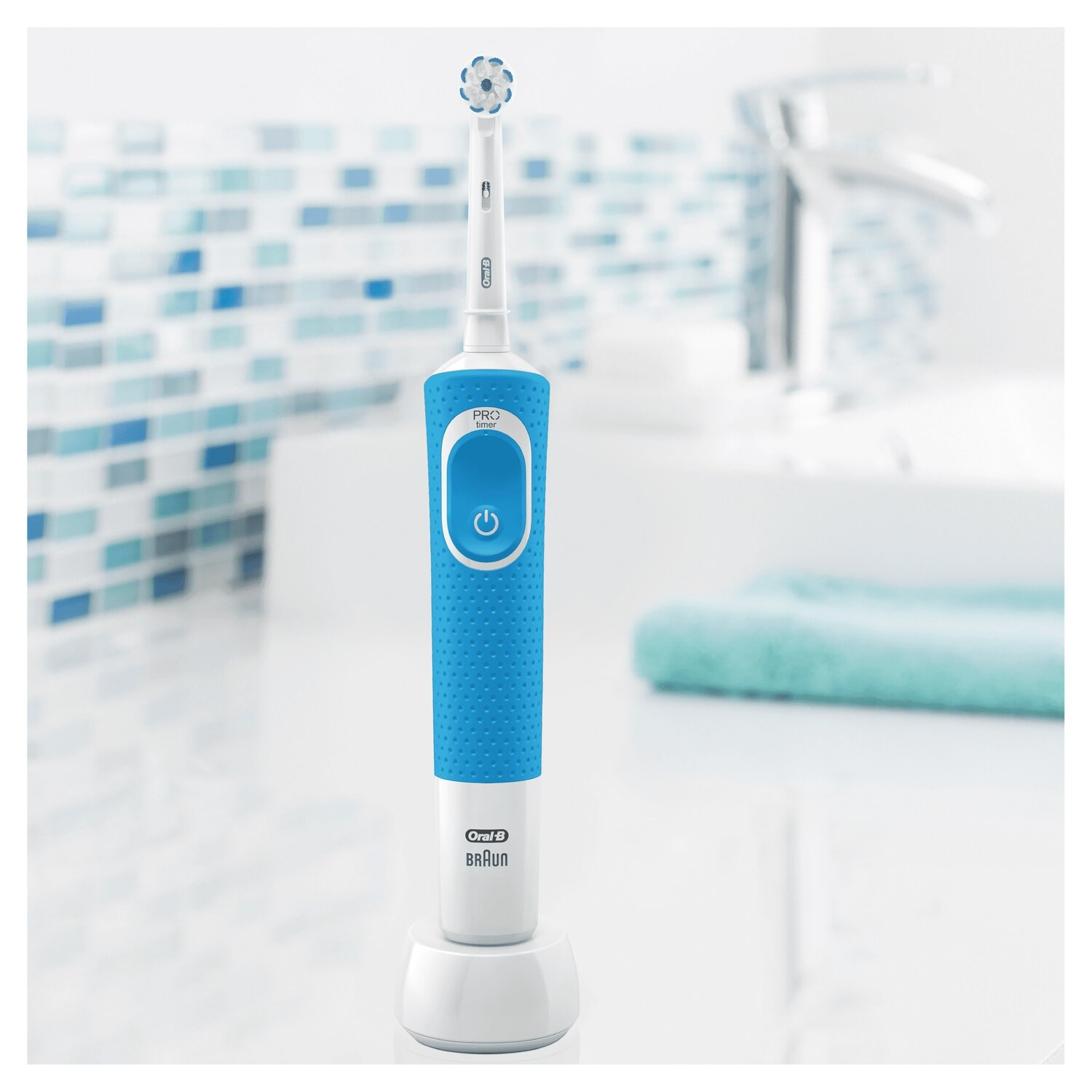 Szczoteczka elektryczna ORAL-B D100 Blue Sensitive