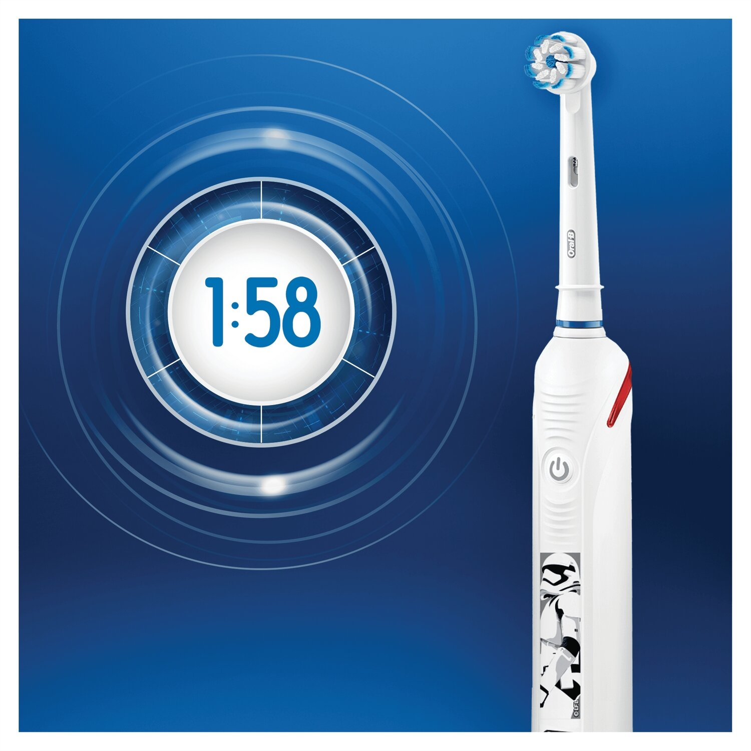 Szczoteczka elektryczna dla dzieci ORAL-B D501 Junior Gwiezdne Wojny