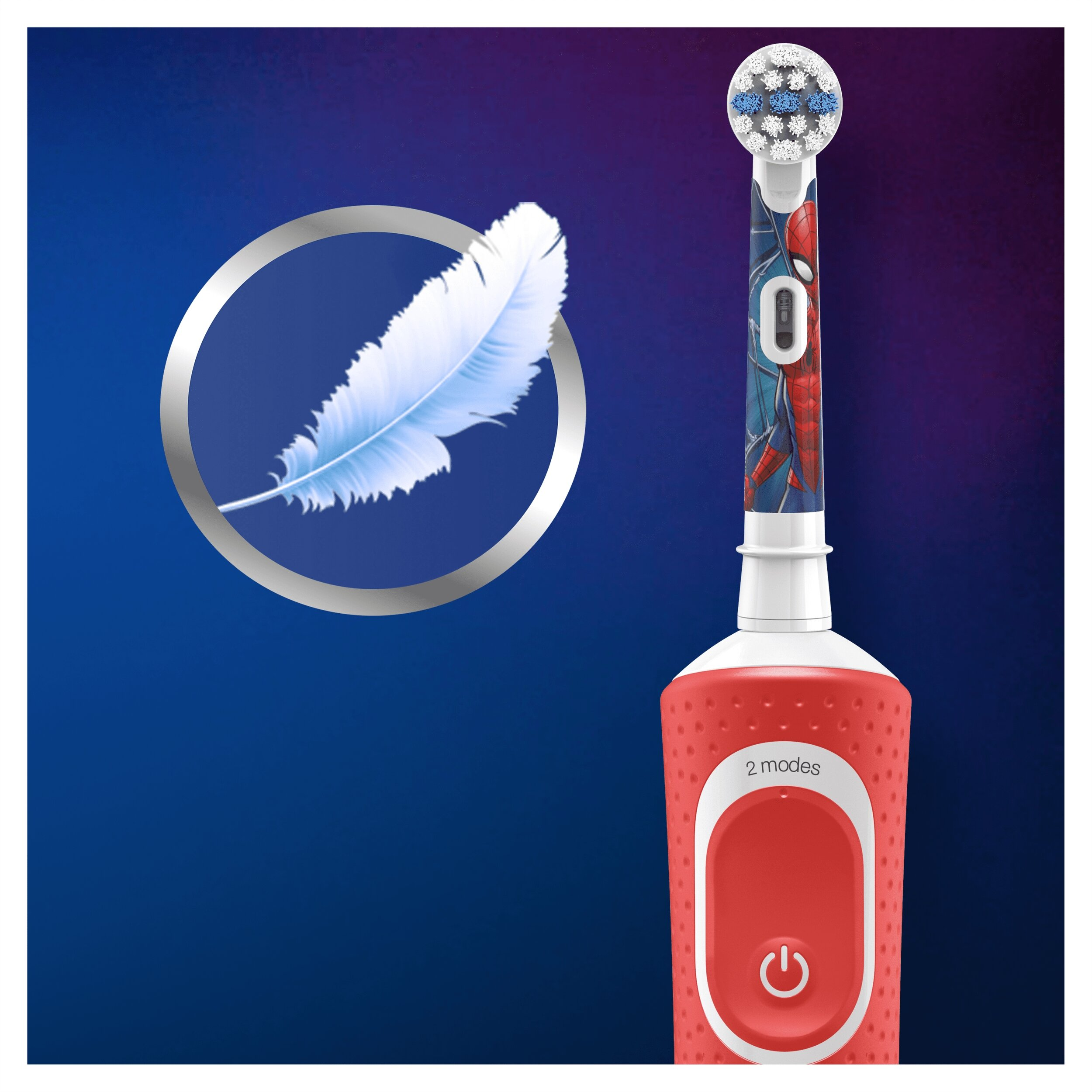 Szczoteczka elektryczna dla dzieci ORAL-B D100 Junior Spiderman