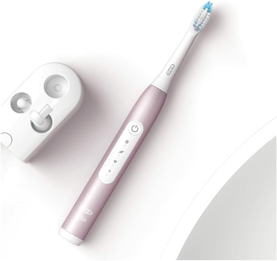 Zestaw szczoteczek sonicznych ORAL-B Pulsonic Slim Luxe 4900 Rose Gold/Matte Black