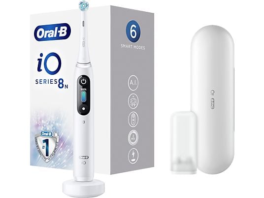 Szczoteczka magnetyczna ORAL-B iO 8 White Alabaster