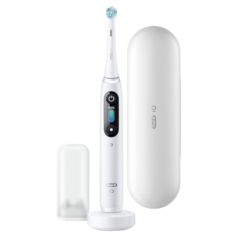 Szczoteczka magnetyczna ORAL-B iO 8 White Alabaster
