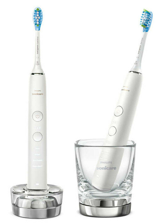 Zestaw szczoteczek sonicznych PHILIPS SONICARE HX9914/55 DiamondClean 9000 z aplikacją na telefon