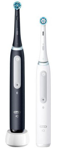 Zestaw szczoteczek magnetycznych ORAL-B iO4 DUO Black&White