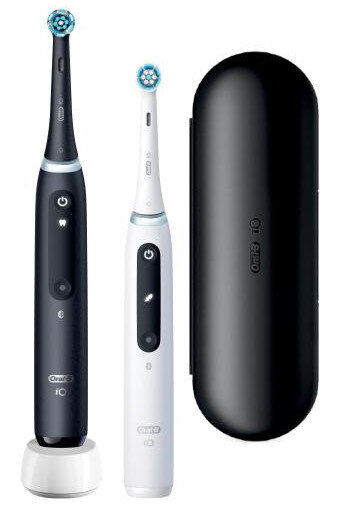 Zestaw szczoteczek magnetycznych ORAL-B iO5 DUO Black&White