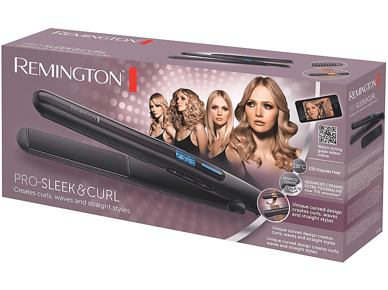 Prostownica Remington Pro-Sleek & Curl S6505 – zdjęcie 3