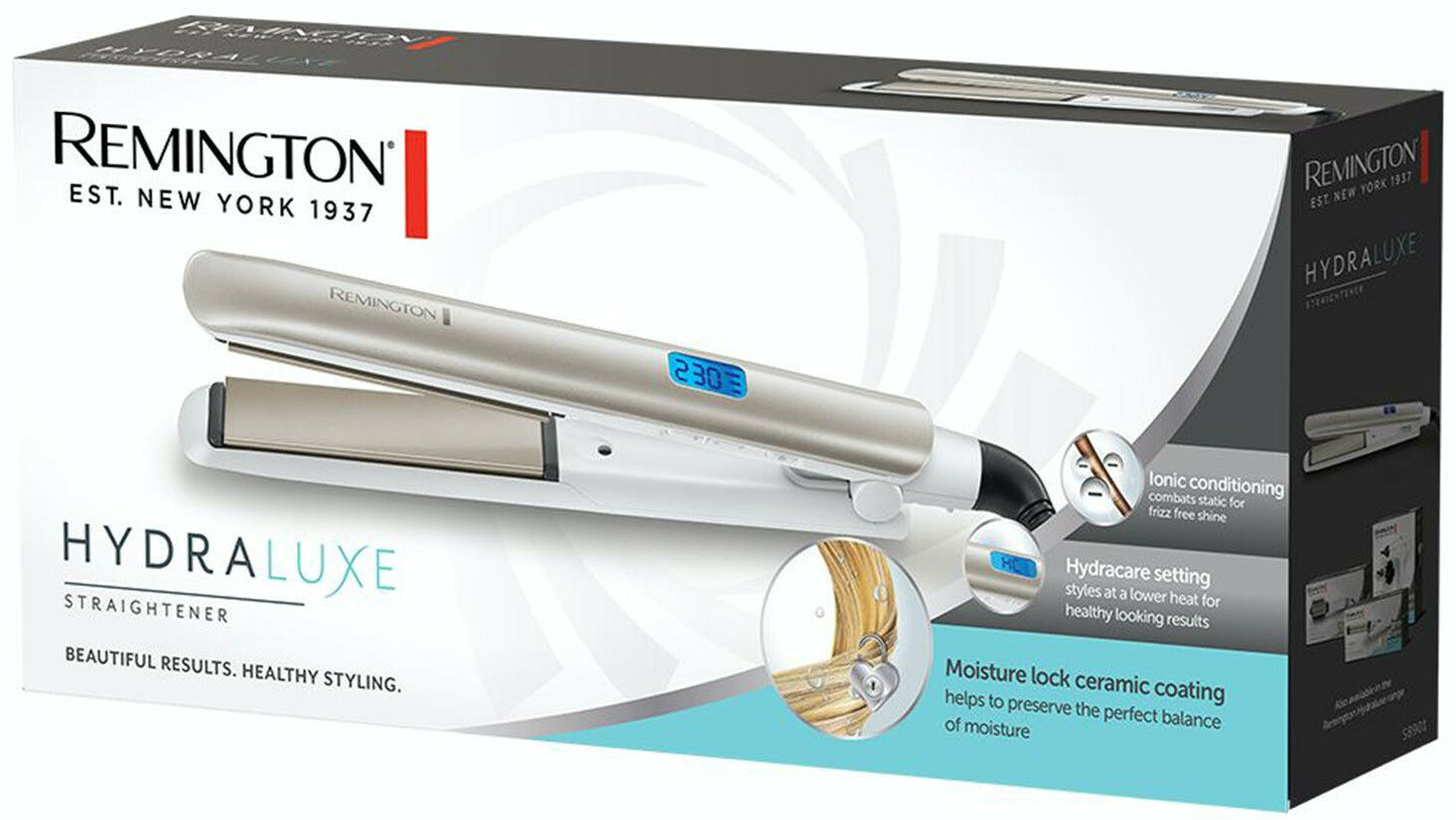 Prostownica do włosów REMINGTON S8901 HYDRAluxe