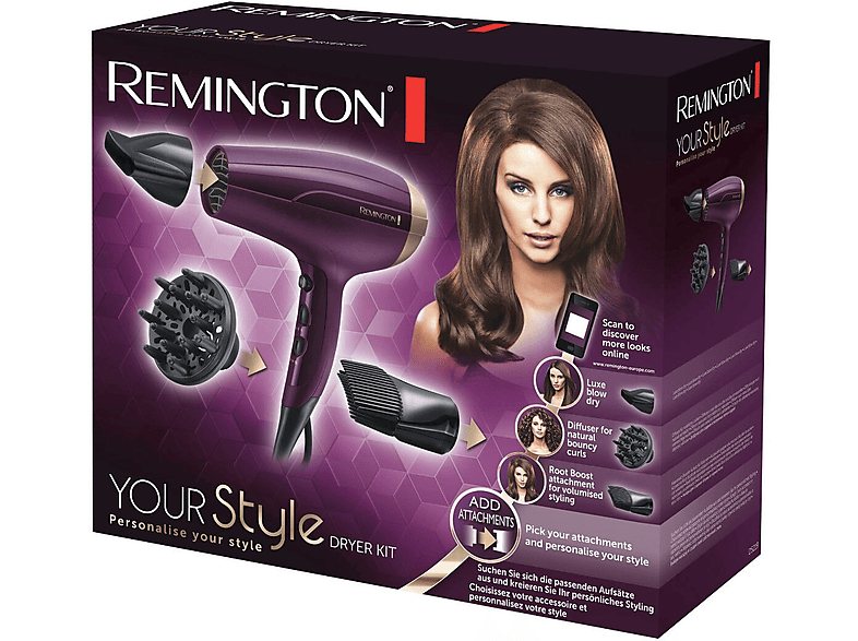 Remington Your Style D5219 Jonizacja Dyfuzor Zimny nawiew 2300W 2 prędkości 3 temperatury – zdjęcie 3