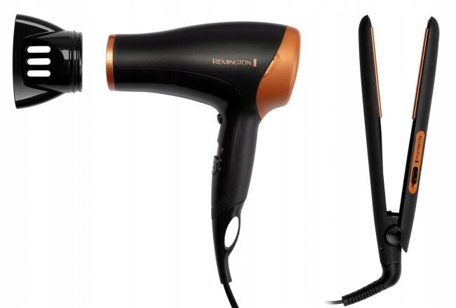 Zestaw suszarka i prostownica do włosów REMINGTON D3012GP Haircare Giftpack