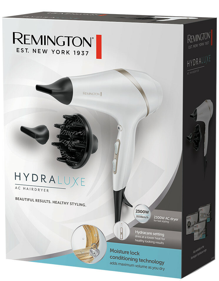 Suszarka do włosów REMINGTON AC8901 HYDRAluxe