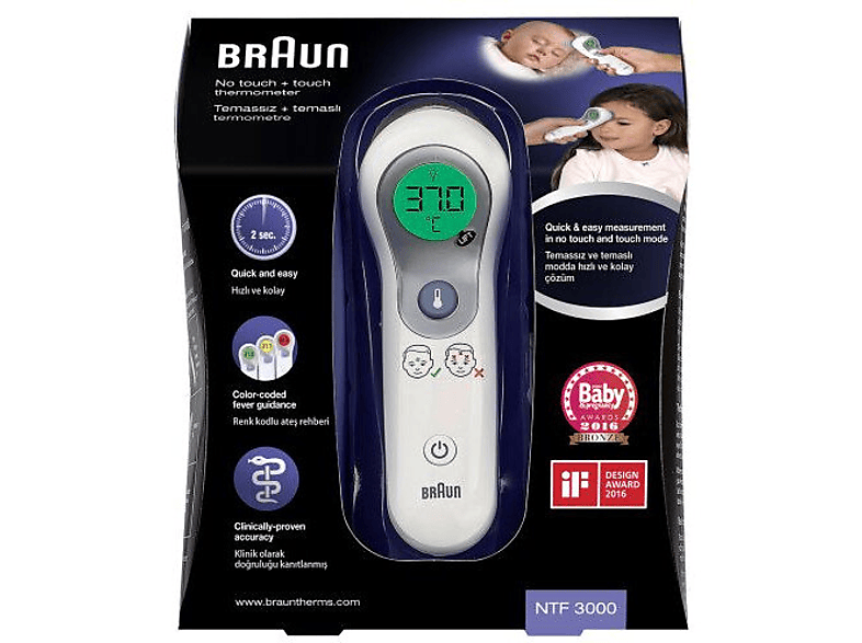 Termometr BRAUN BNT300 – zdjęcie 2