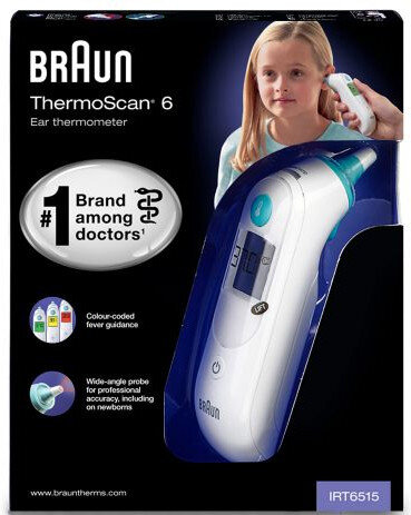 Termometr BRAUN IRT6515 Thermoscan 6