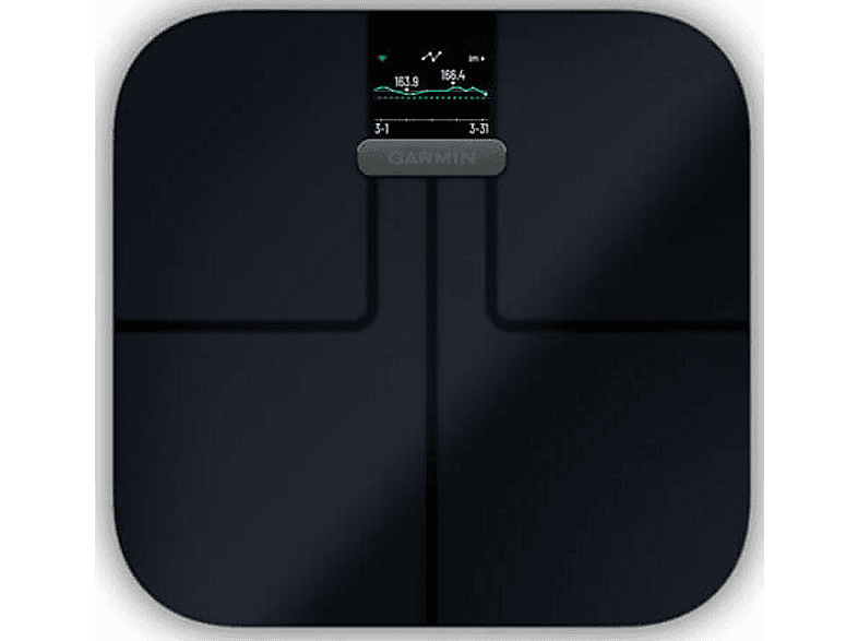 Waga łazienkowa GARMIN Index S2 010-02294-12 Czarny – zdjęcie 2