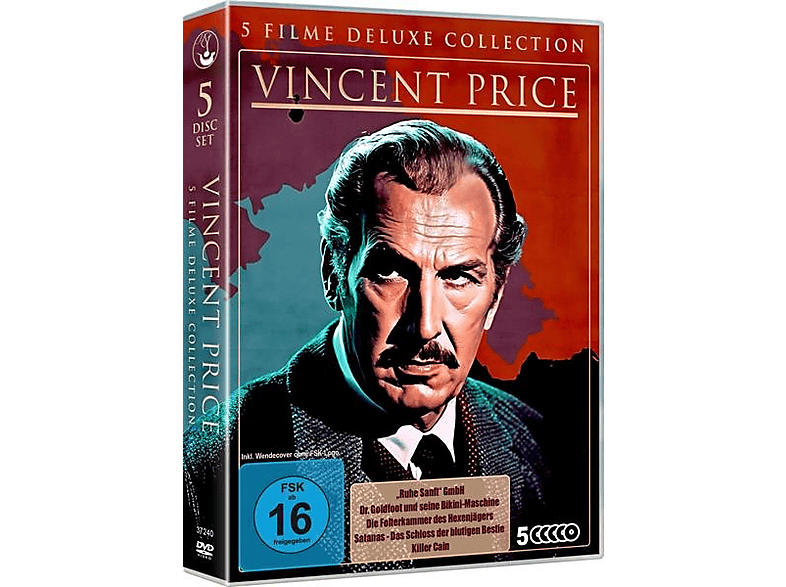 DVDs) Collection Deluxe DVD Vincent Price (5 -