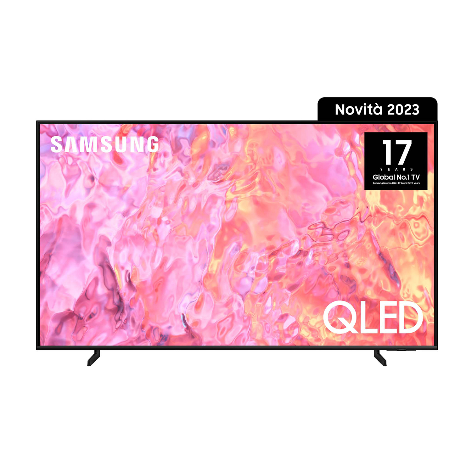 Samsung Qe43Q60Cauxzt TV Qled, 43 pollici, UHD 4K