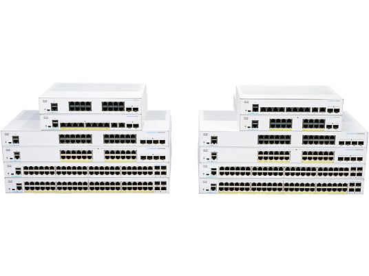 CISCO CBS250-16T-2G-EU - Switch (Weiss)