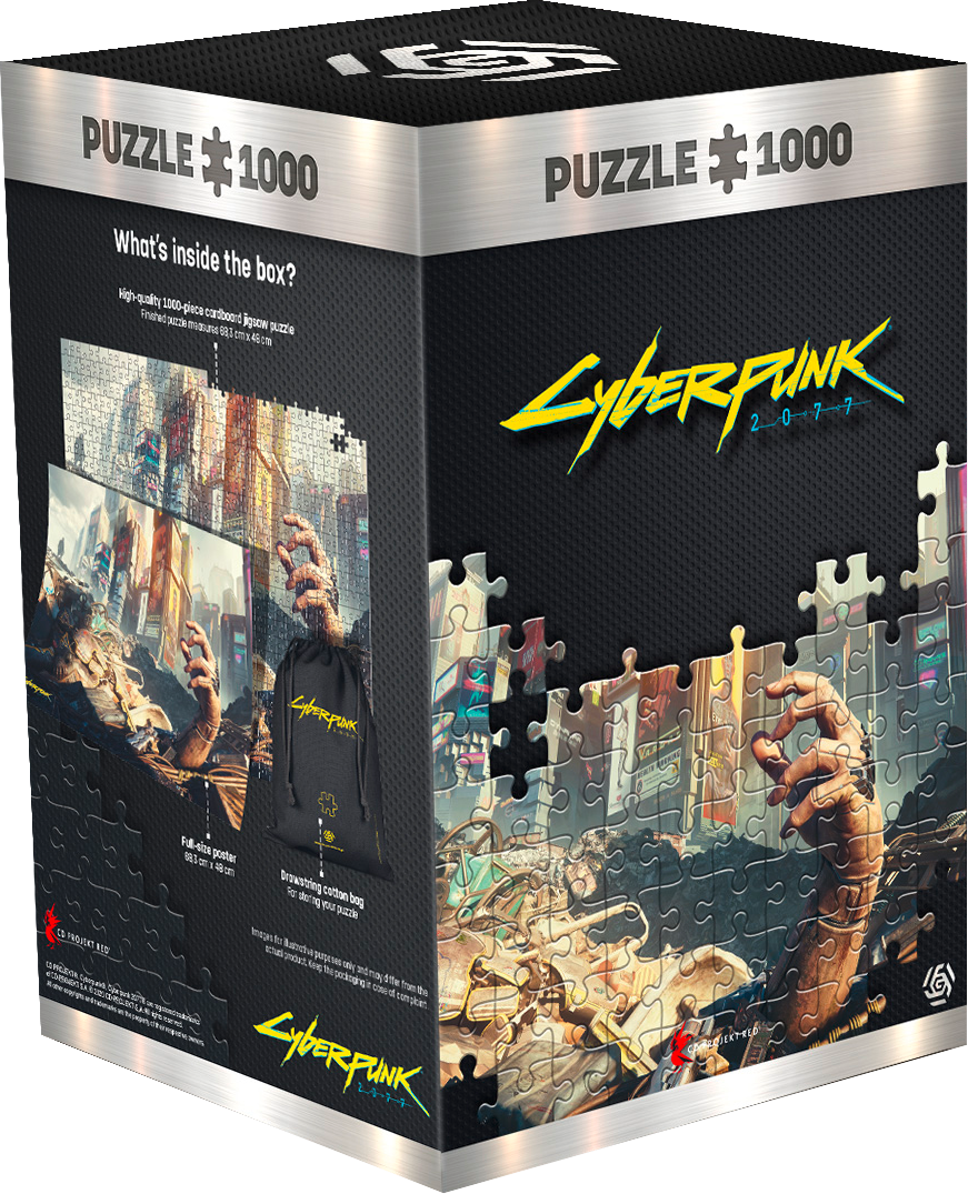 Puzzle GOOD LOOT Cyberpunk 2077: Hand puzzles 1000
