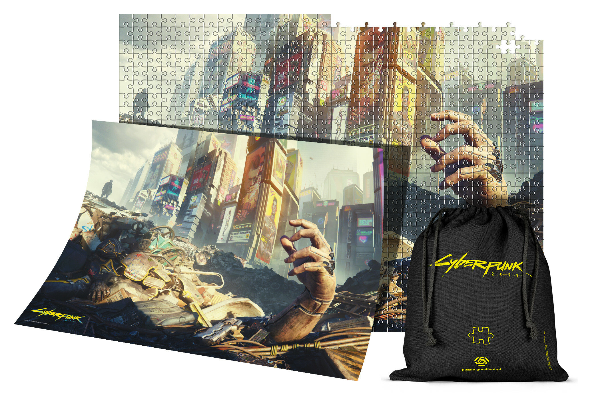 Puzzle GOOD LOOT Cyberpunk 2077: Hand puzzles 1000