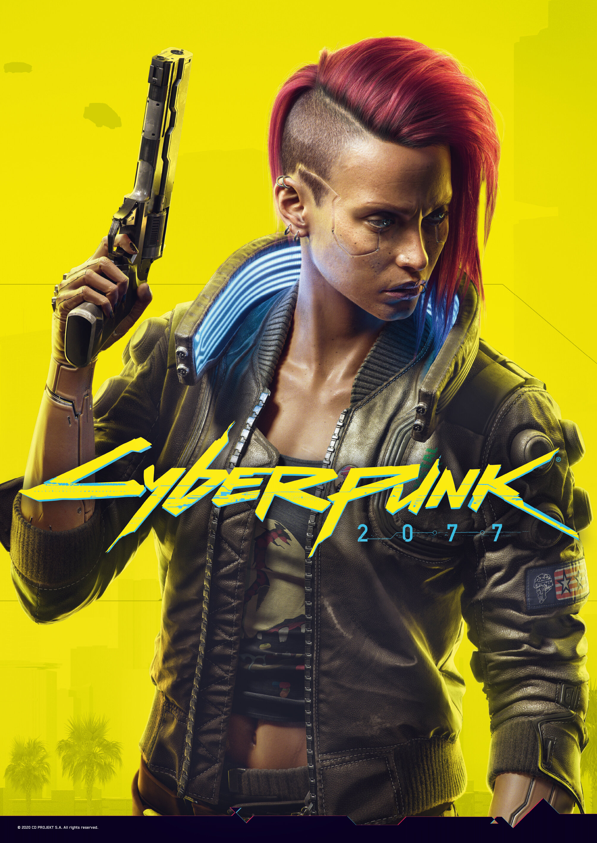 Puzzle GOOD LOOT Cyberpunk 2077: Keyart Female V puzzles 500