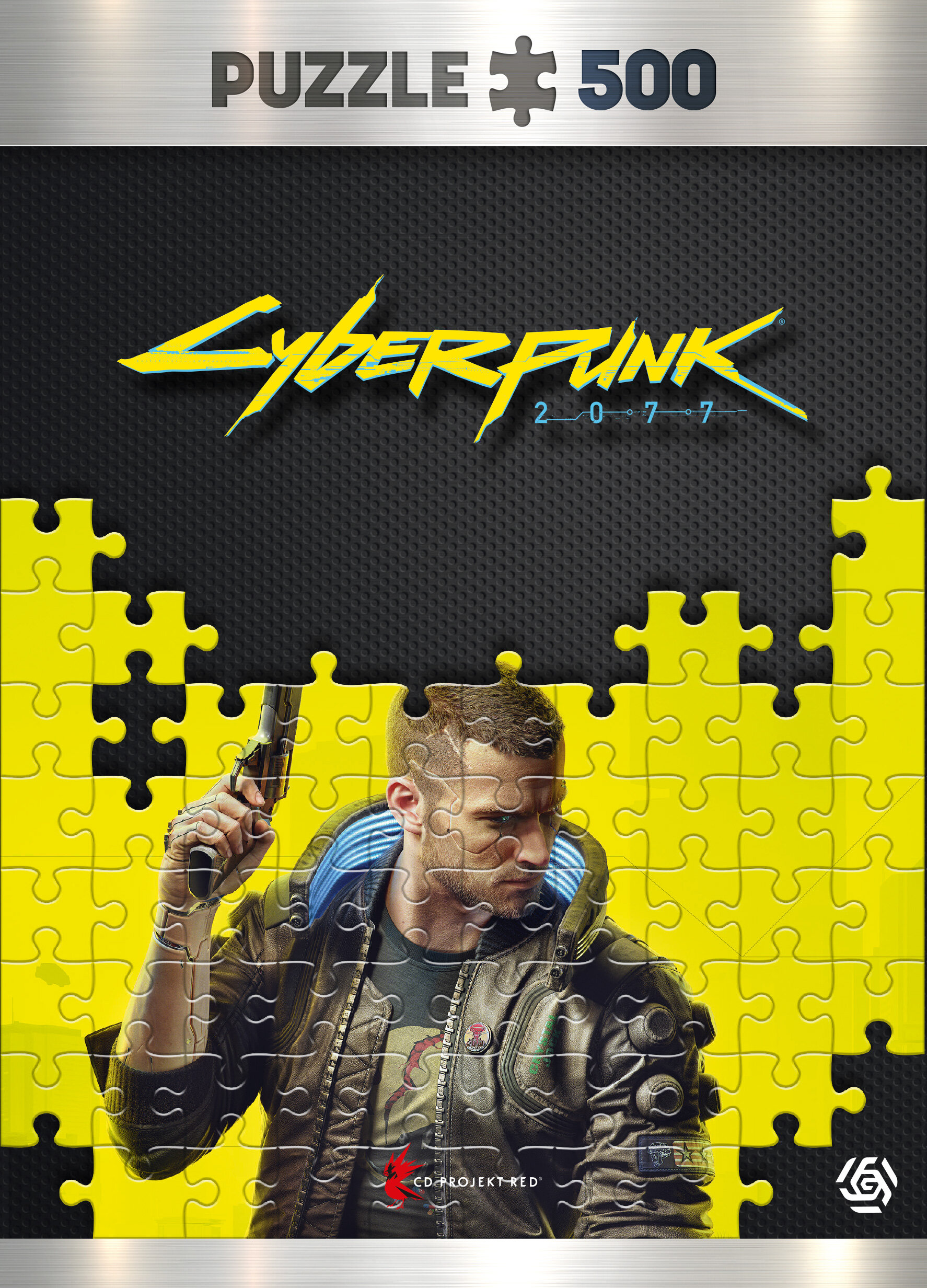Puzzle GOOD LOOT Cyberpunk 2077: Keyart male V puzzles 500