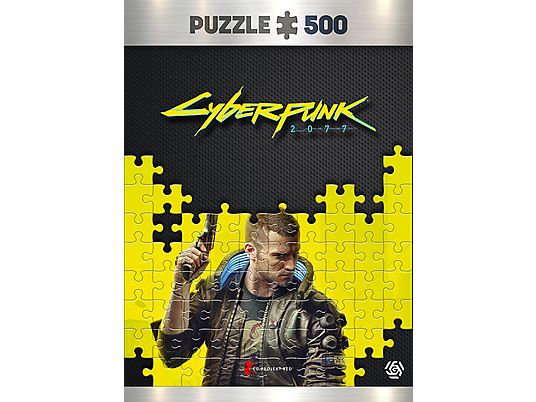 Puzzle GOOD LOOT Cyberpunk 2077: Keyart male V puzzles 500