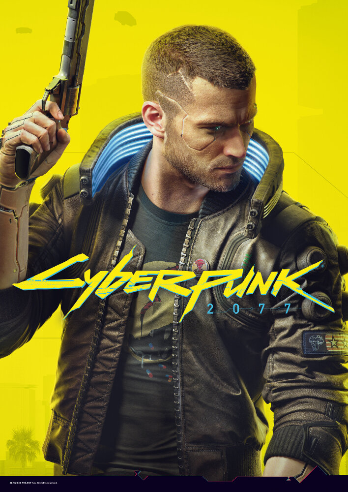 Puzzle GOOD LOOT Cyberpunk 2077: Keyart male V puzzles 500