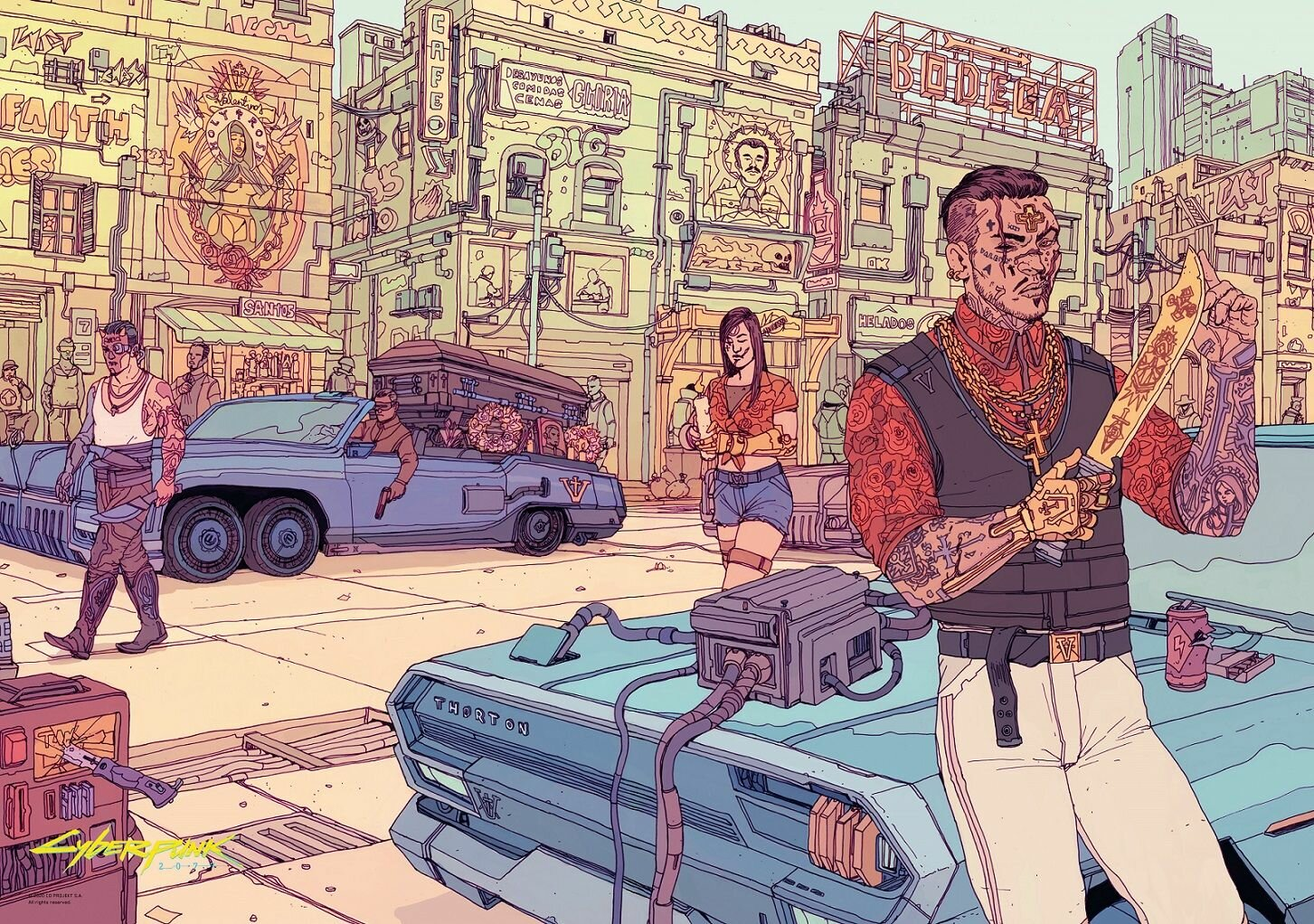 Puzzle GOOD LOOT Cyberpunk 2077: Valentinos 1500 elementów